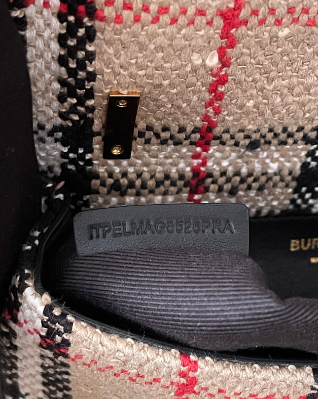 Preloved Authentic Burberry Lola Mini checked crossbody bag