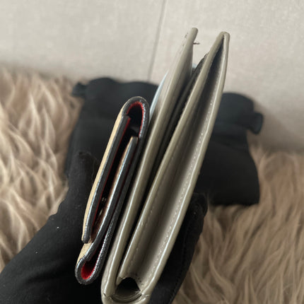 Preloved Authentic Celine Leather Wallet and Key Holder Set