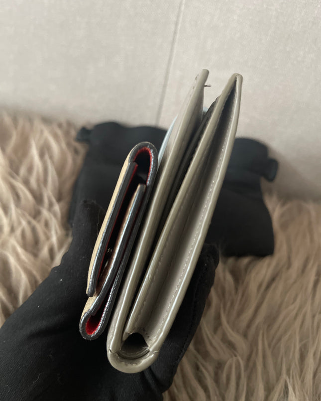 Preloved Authentic Celine Leather Wallet and Key Holder Set