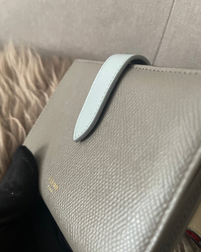 Preloved Authentic Celine Leather Wallet and Key Holder Set