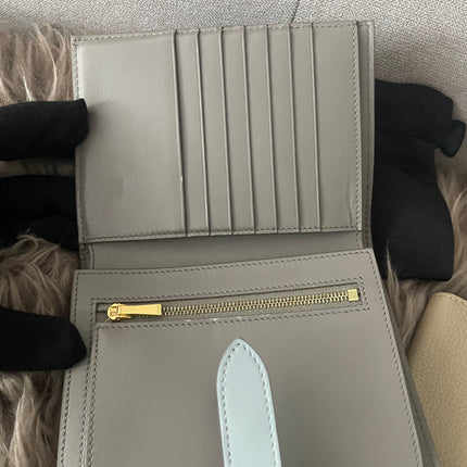 Preloved Authentic Celine Leather Wallet and Key Holder Set