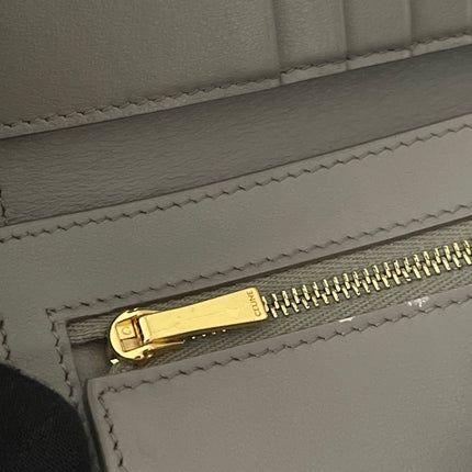 Preloved Authentic Celine Leather Wallet and Key Holder Set