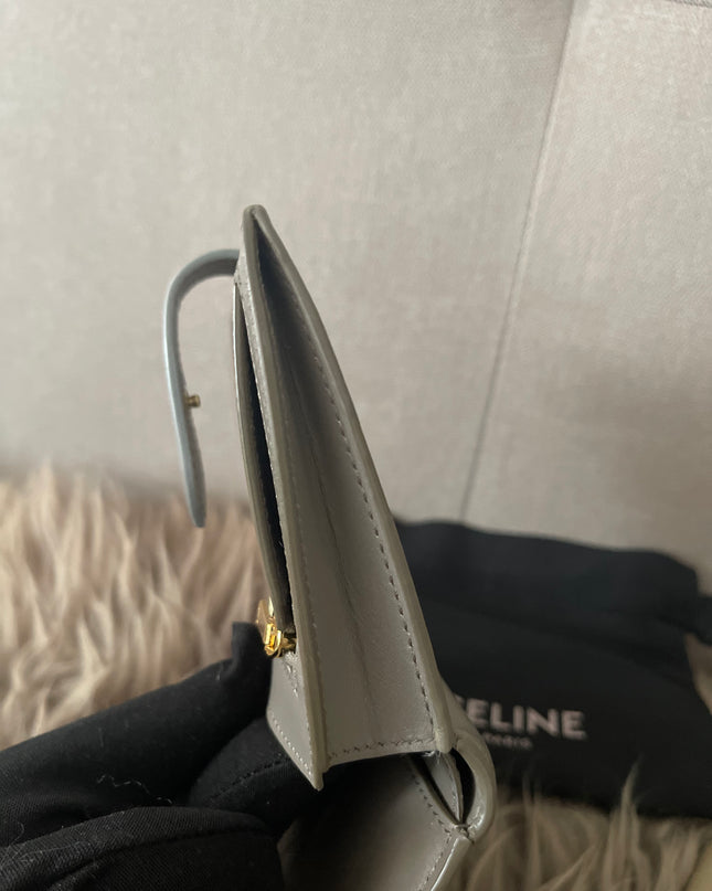 Preloved Authentic Celine Leather Wallet and Key Holder Set