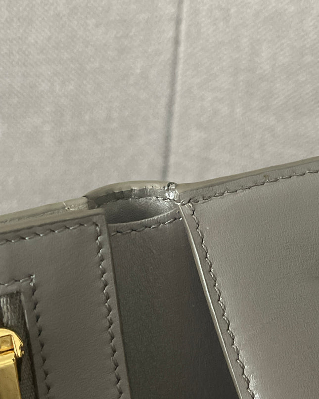 Preloved Authentic Celine Leather Wallet and Key Holder Set