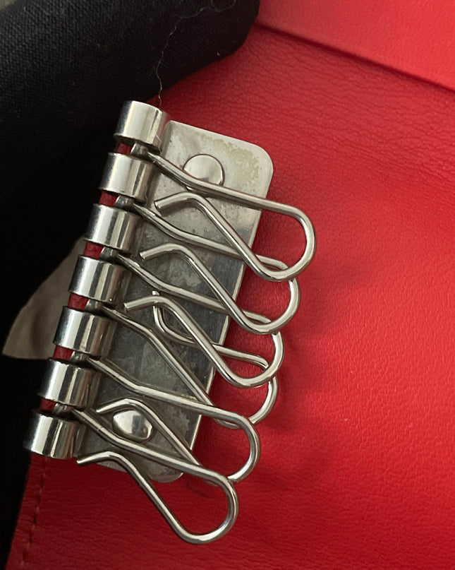 Preloved Authentic Celine Leather Wallet and Key Holder Set