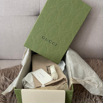 Preloved Authentic Gucci Screener Low-Top Sneakers SZ35