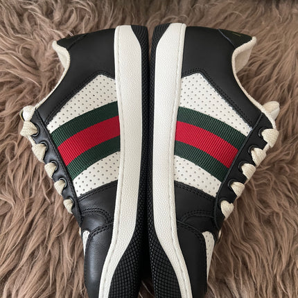 Preloved Authentic Gucci Screener Low-Top Sneakers SZ35