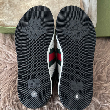 Preloved Authentic Gucci Screener Low-Top Sneakers SZ35