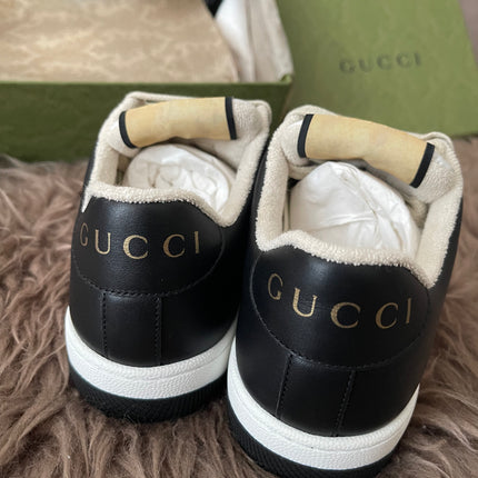 Preloved Authentic Gucci Screener Low-Top Sneakers SZ35