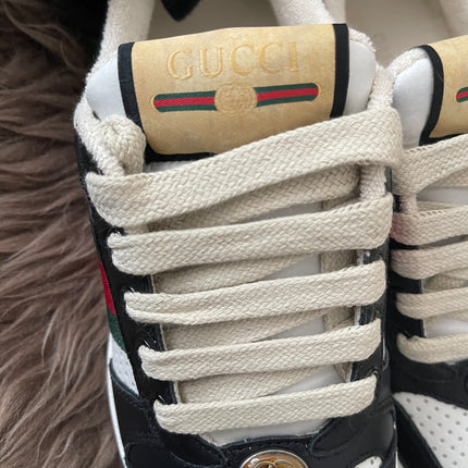 Preloved Authentic Gucci Screener Low-Top Sneakers SZ35