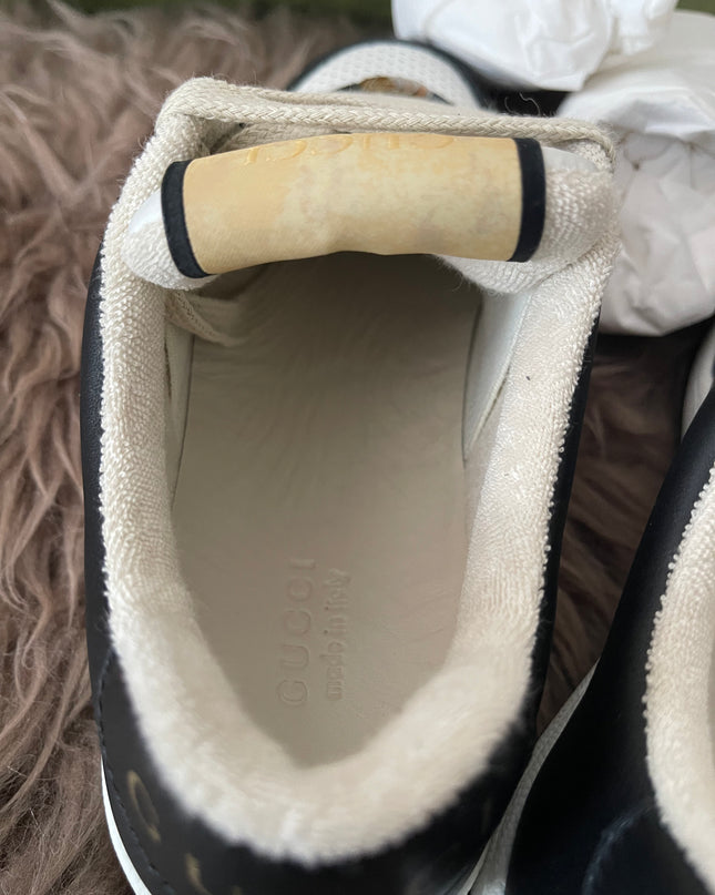 Preloved Authentic Gucci Screener Low-Top Sneakers SZ35