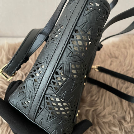 Preloved Authentic Unused Michael Kors Kimber Small 2-in-1 Perforated & Embossed Faux Leather Tote Bag