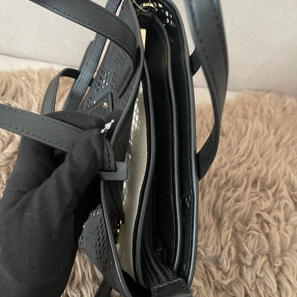 Preloved Authentic Unused Michael Kors Kimber Small 2-in-1 Perforated & Embossed Faux Leather Tote Bag