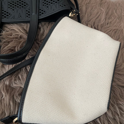 Preloved Authentic Unused Michael Kors Kimber Small 2-in-1 Perforated & Embossed Faux Leather Tote Bag