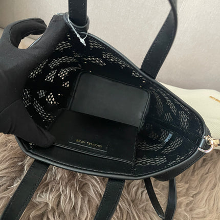 Preloved Authentic Unused Michael Kors Kimber Small 2-in-1 Perforated & Embossed Faux Leather Tote Bag