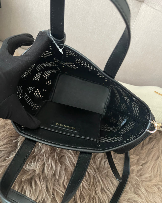 Preloved Authentic Michael Kors Kimber Small 2-in-1 Perforated &amp; Embossed Faux Leather Tote Bag