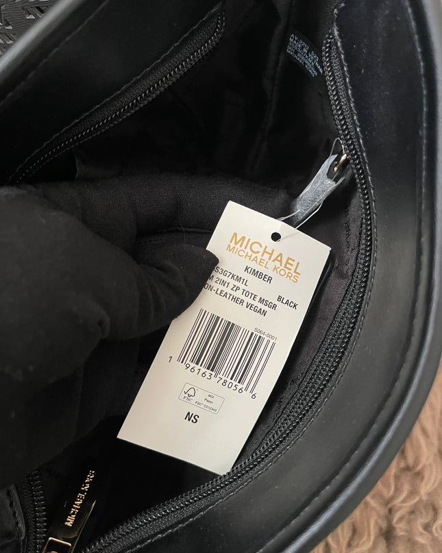 Preloved Authentic Michael Kors Kimber Small 2-in-1 Perforated &amp; Embossed Faux Leather Tote Bag