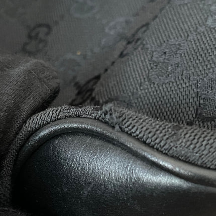 Preloved Authentic Gucci Black GG Canvas Gifford Tote Bag