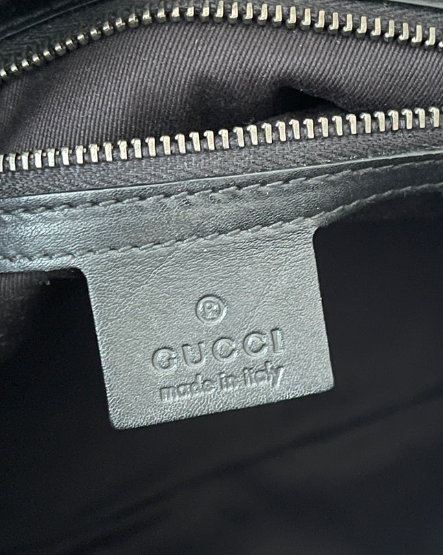 Preloved Authentic Gucci Black GG Canvas Gifford Tote Bag
