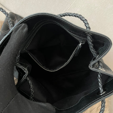 Preloved Authentic Gucci Black GG Canvas Gifford Tote Bag