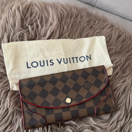Preloved Authentic Louis Vuitton Damier Ebene Caissa Wallet