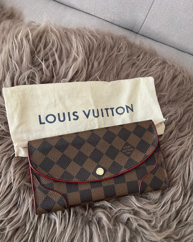 Preloved Authentic Louis Vuitton Damier Ebene Caissa Wallet