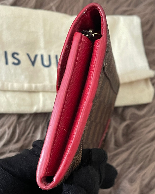 Preloved Authentic Louis Vuitton Damier Ebene Caissa Wallet