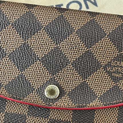 Preloved Authentic Louis Vuitton Damier Ebene Caissa Wallet