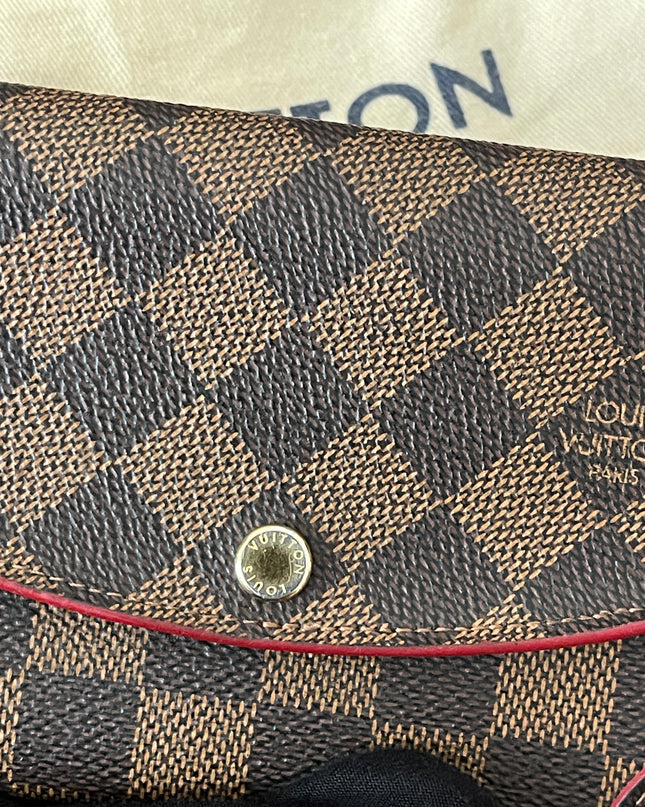 Preloved Authentic Louis Vuitton Damier Ebene Caissa Wallet