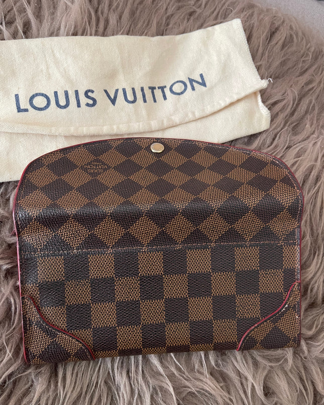 Preloved Authentic Louis Vuitton Damier Ebene Caissa Wallet