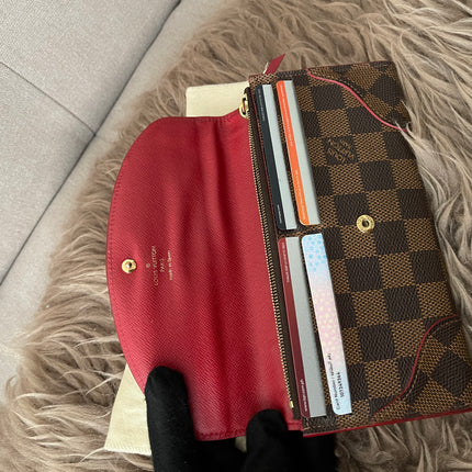 Preloved Authentic Louis Vuitton Damier Ebene Caissa Wallet