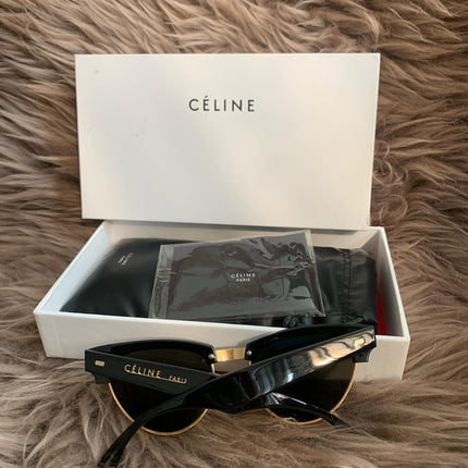 CELINE

Sunglasses/--/BLK/BLK/Women's/CL40059U//