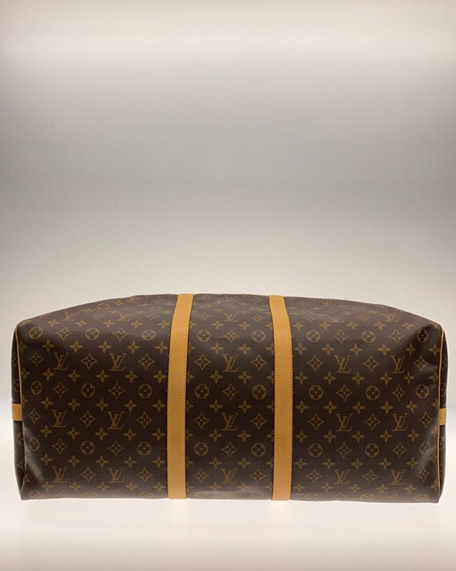 Preloved Authentic LOUIS VUITTON Keepall 60_Monogram Canvas/PVC/BRW