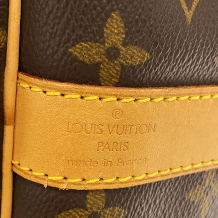 Preloved Authentic LOUIS VUITTON Keepall 60_Monogram Canvas/PVC/BRW