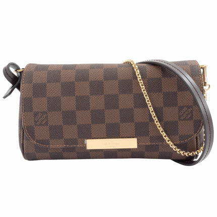 Preloved Authentic RANK SA Louis Vuitton Favorite PM Damier Ebene Shoulder Bag