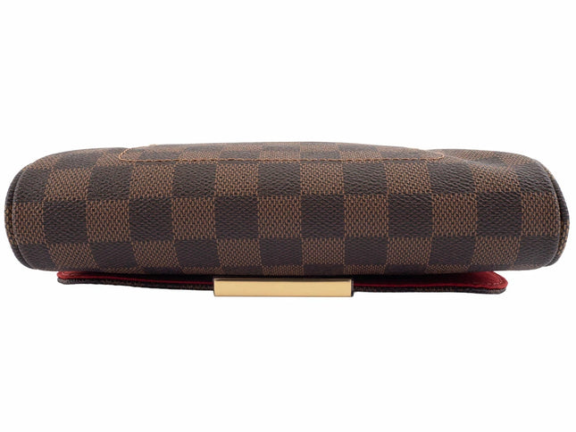 Preloved Authentic RANK SA Louis Vuitton Favorite PM Damier Ebene Shoulder Bag