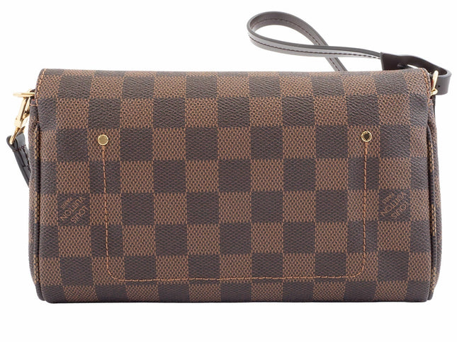 Preloved Authentic RANK SA Louis Vuitton Favorite PM Damier Ebene Shoulder Bag