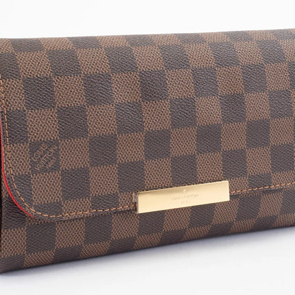 Preloved Authentic RANK SA Louis Vuitton Favorite PM Damier Ebene Shoulder Bag