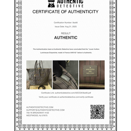 Preloved Authentic Louis Vuitton Ombre Monogram Empreinte Leather Lumineuse PM Bag