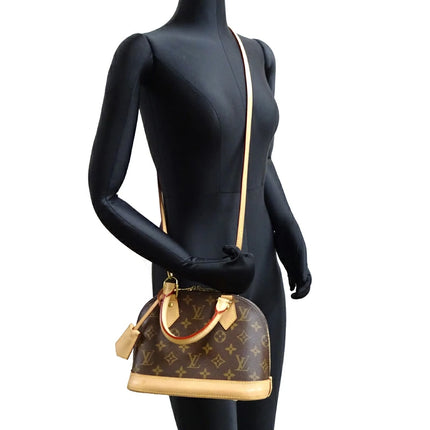 Preloved Authentic Rank A- Louis Vuitton Alma BB