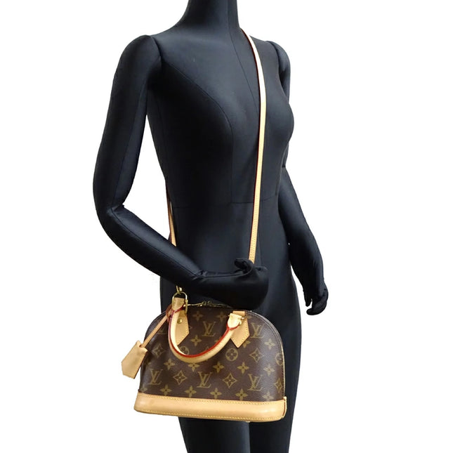 Preloved Authentic Rank A- Louis Vuitton Alma BB