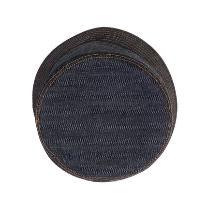 Preloved Authentic Prada Bucket Hat, Navy, Denim
