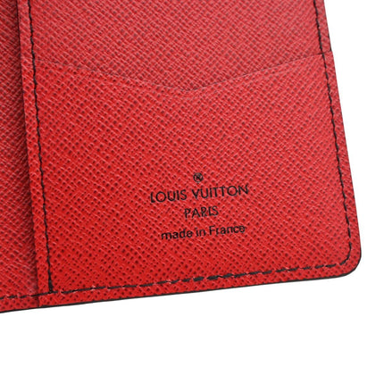 Preloved Authentic Louis Vuitton Pocket Organizer Epi Leather Green Blue Bicolor