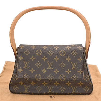 Preloved Authentic Louis Vuitton Looping MM Monogram Canvas Shoulder Bag
