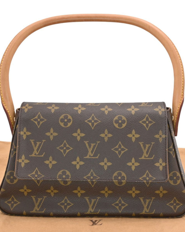 Preloved Authentic Louis Vuitton Looping MM Monogram Canvas Shoulder Bag
