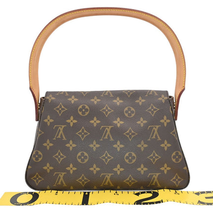 Preloved Authentic Louis Vuitton Looping MM Monogram Canvas Shoulder Bag