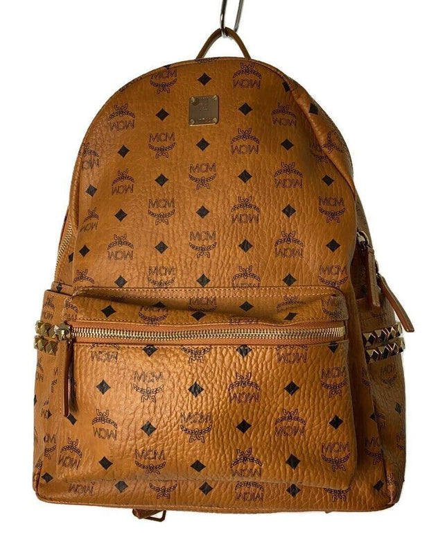 MCM Backpack/Leather/Camel/MMK6SVE38CO001