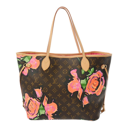 Preloved Authentic Louis Vuitton Monogram Rose Neverfull MM