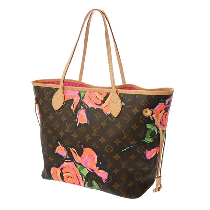 Preloved Authentic Louis Vuitton Monogram Rose Neverfull MM