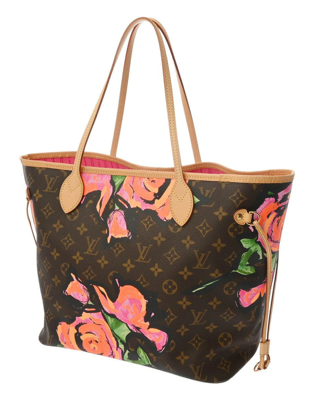 Preloved Authentic Louis Vuitton Monogram Rose Neverfull MM